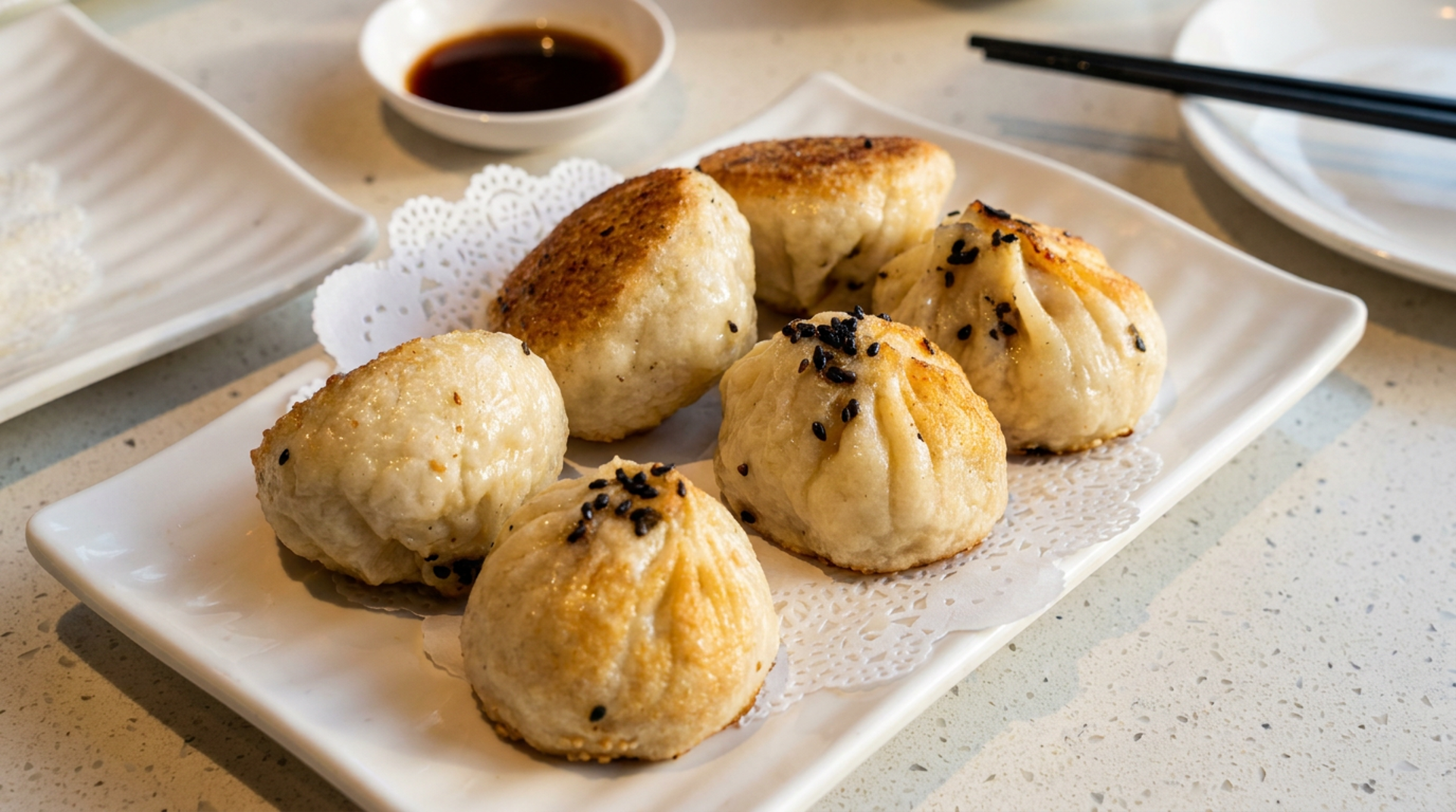 The dumplings at the center