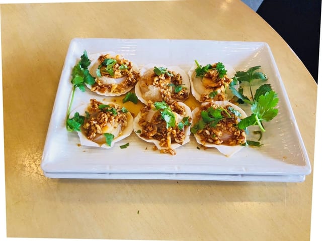 126 蒜蓉蒸带子 STEAMED SCALLOPS WITH GARLIC (6).