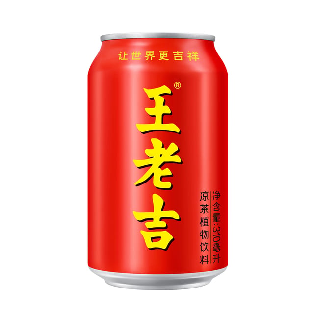 王老吉 HERBAL BEVERAGE.