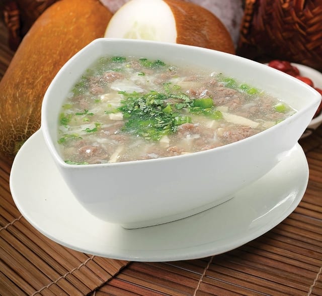 29 西湖牛肉汤 WEST LAKE BEEF SOUP.