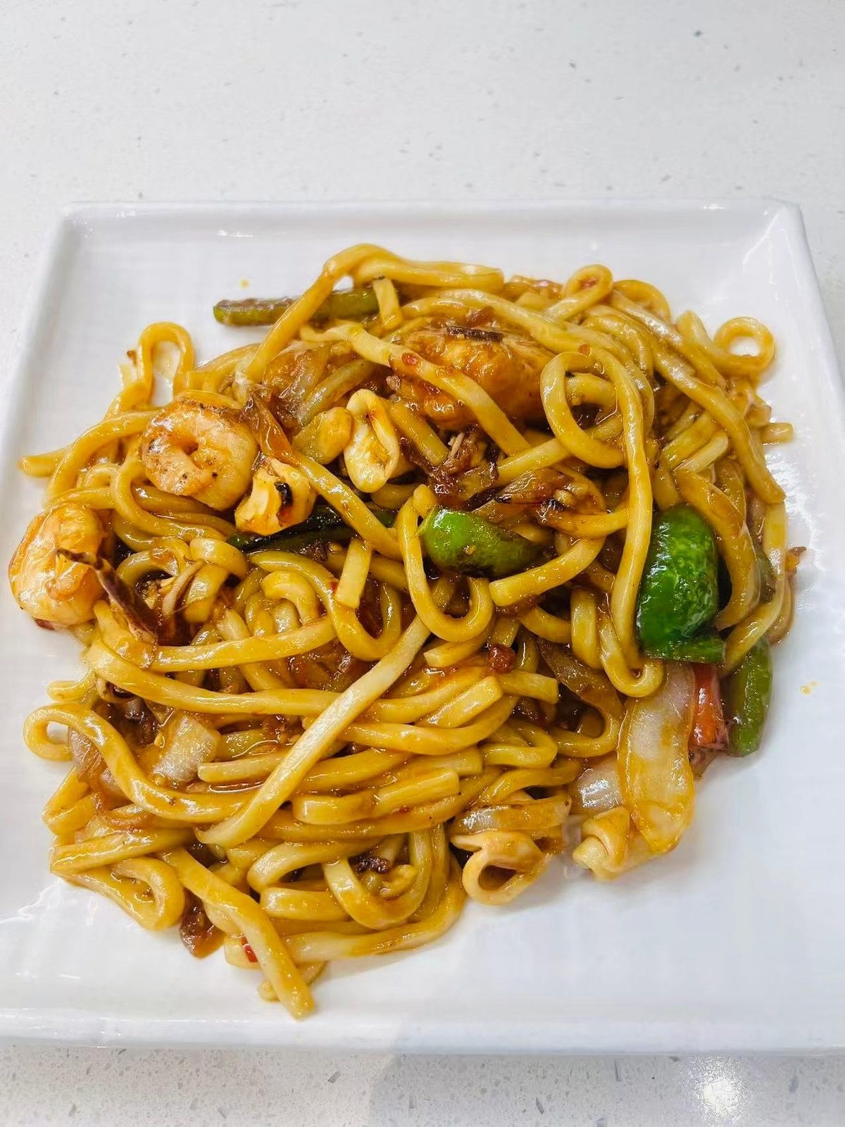 61 XO海鲜乌冬面 STIR FRIED UDON WITH XO SAUCE