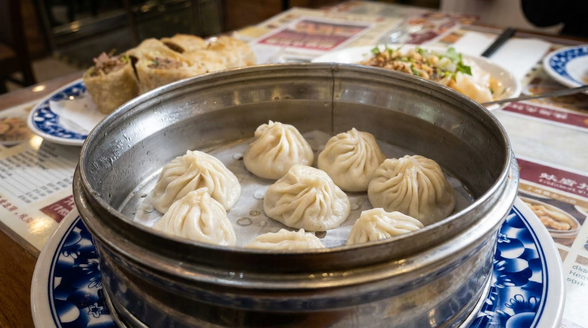 Pork soup dumplings